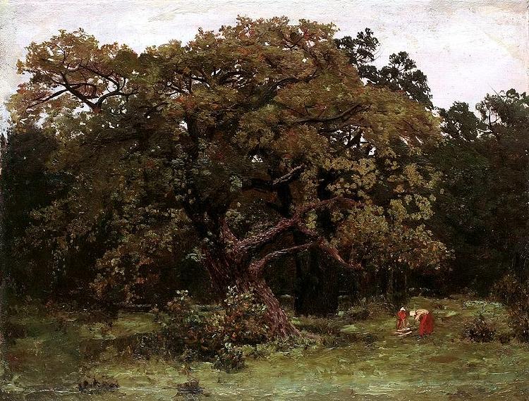Nikolay Nikanorovich Dubovskoy The mighty oak Spain oil painting art